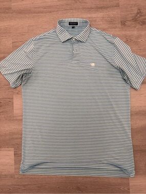Peter Millar Crown Crafted striped Polo Size Large